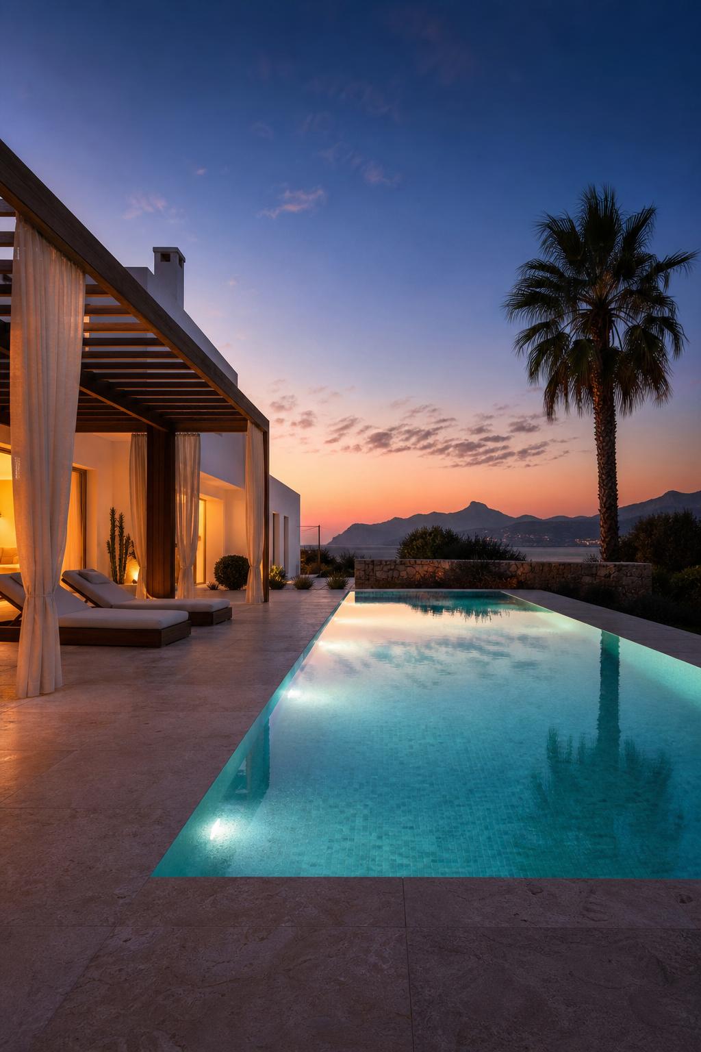 Basseng & pergola